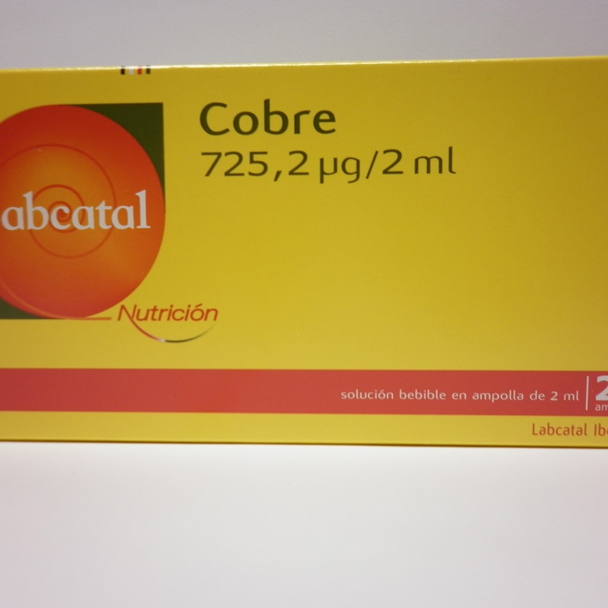 LABCATAL  4 COBRE 28 AMPOLLAS