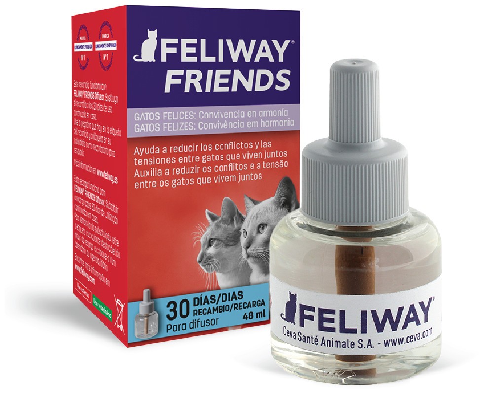 Ceva Feliway Friends Recambio 48ml