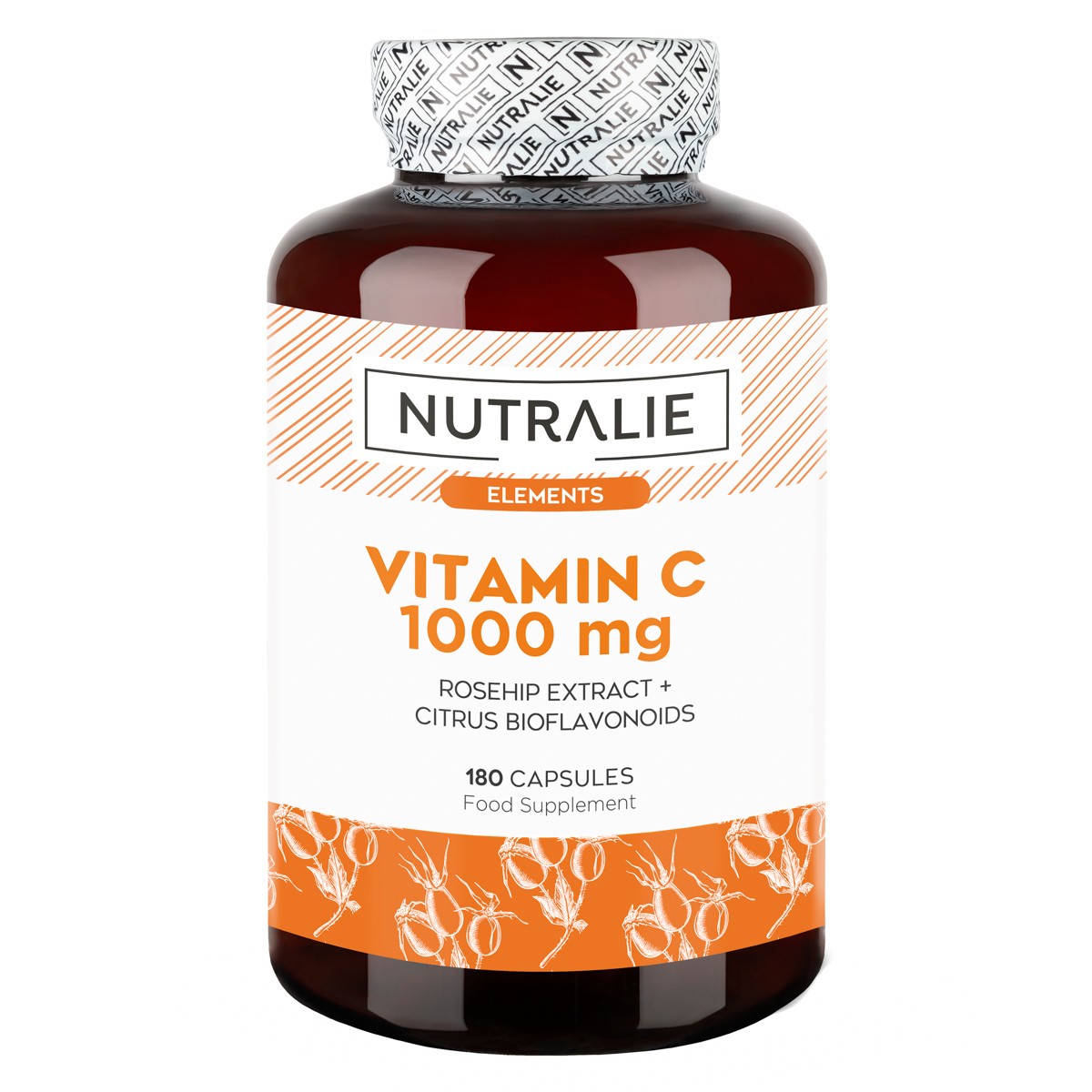 Nutralie vitamina C 1000mg 180 cápsulas