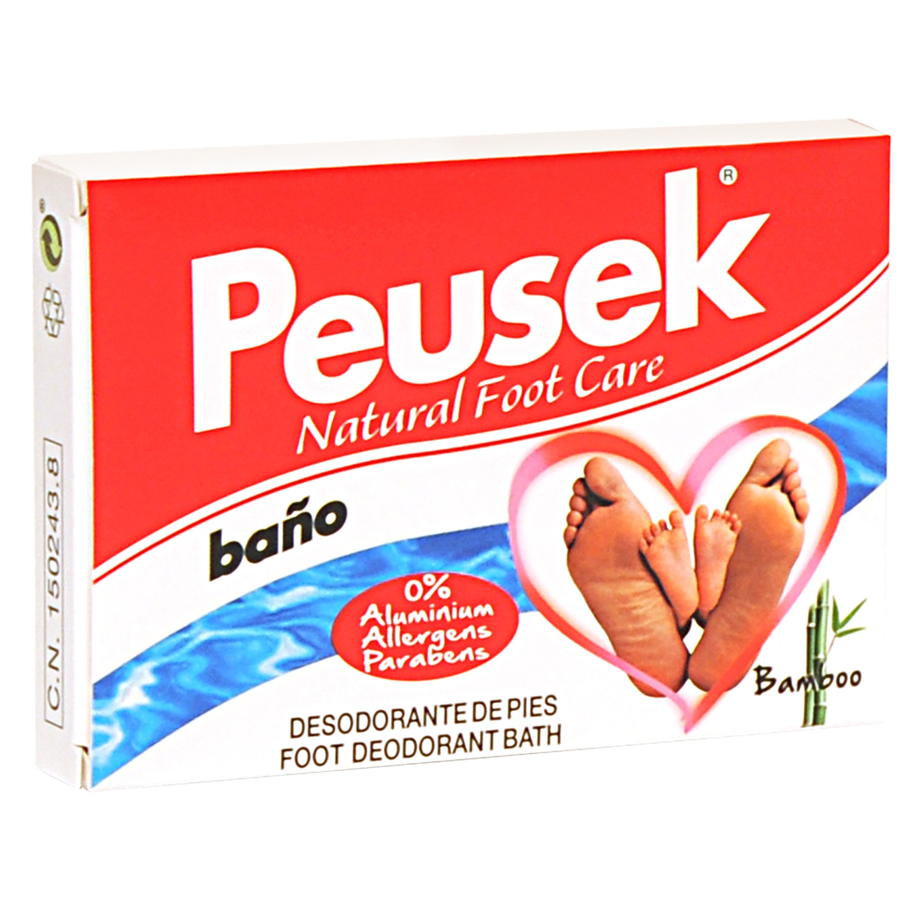 Peusek baño antitranspirante 2 bolsitas