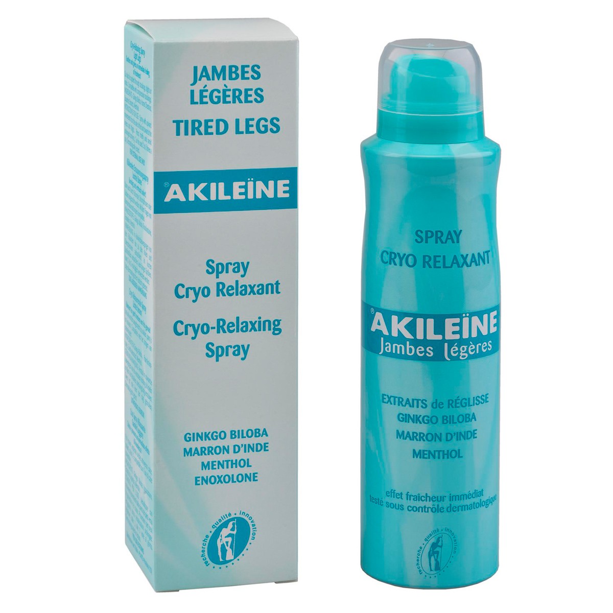 Akileine Spray Cryo Relajante para Piernas Ligeras 150ml