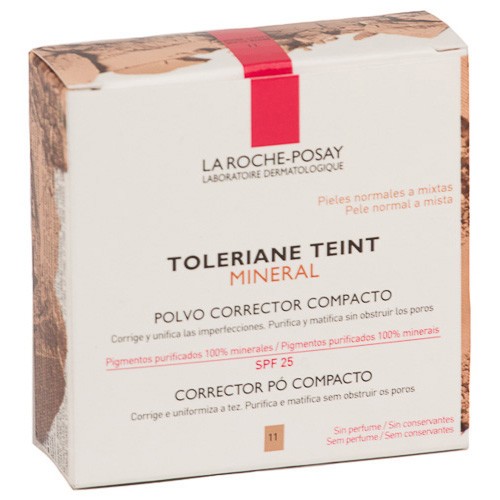 La Roche Posay Toleriane maq. compacto teint mineral beige claro nº11