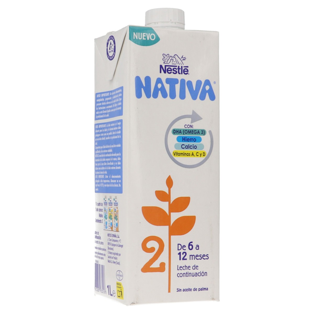 Nestle nativa 2 liquida 1 litro