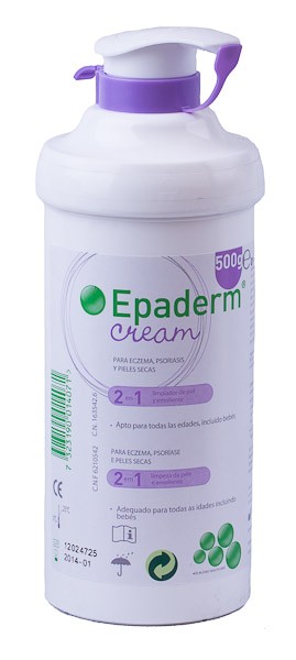 Epaderm crema emoliente p/seca 500 gr