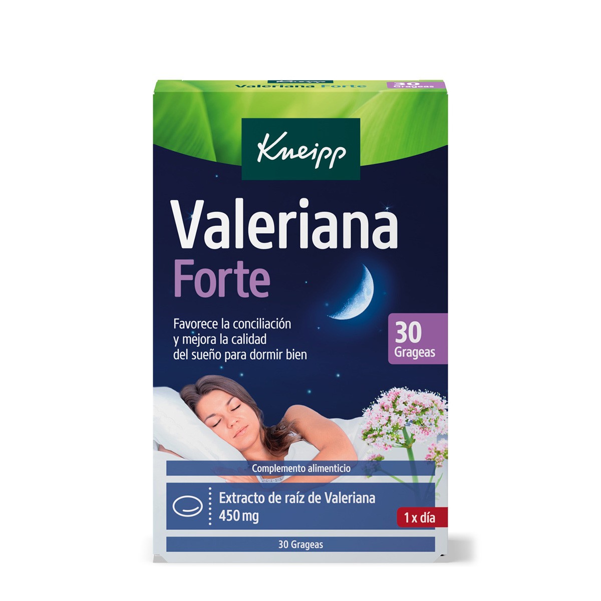 Kneipp Valeriana Forte 450mg 30 grageas