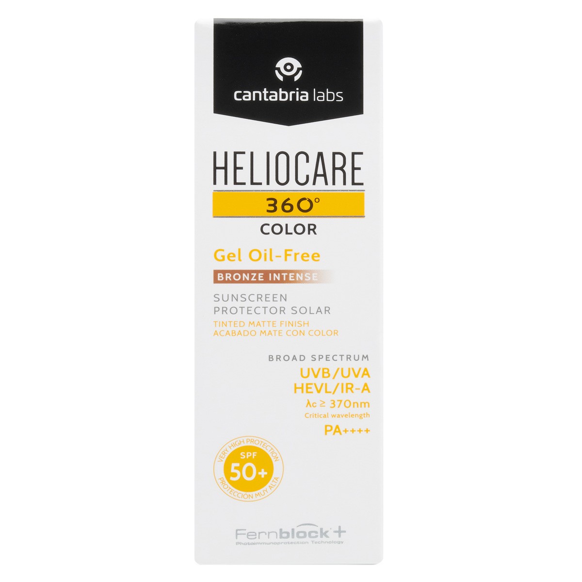 Heliocare 360º gel oil free bronze inten