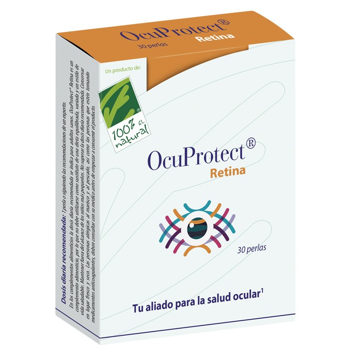 Cien Por Cien Natural Ocuprotec Retina 30 perlas